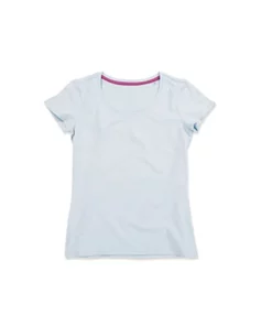 Stedman Stars Womens/Ladies Claire Crew Neck Tee (Powder Blue)