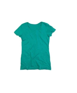 Stedman Stars Womens/Ladies Sharon Slub Crew Neck T-Shirt (Bahama Green)