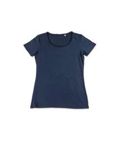 Stedman Stars Womens/Ladies Finest Cotton Tee (Blue)