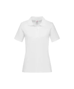 Stedman Classics Womens/Ladies Cotton Polo (White)
