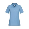 Stedman Classics Womens/Ladies Cotton Polo (Light Blue)