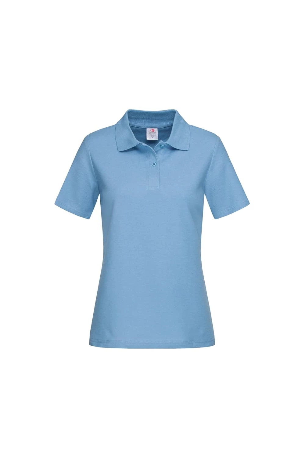 Stedman Classics Womens/Ladies Cotton Polo (Light Blue)