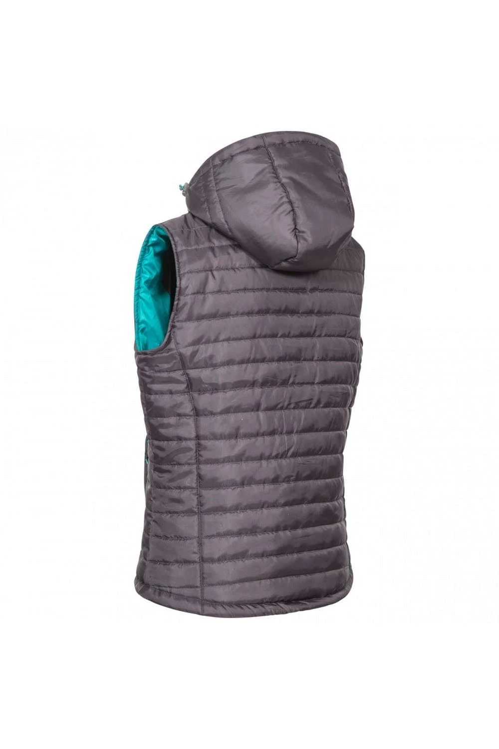 TRESPASS Womens/Ladies Aretha Casual Gilet - Carbon - Image 2