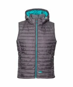TRESPASS Womens/Ladies Aretha Casual Gilet - Carbon