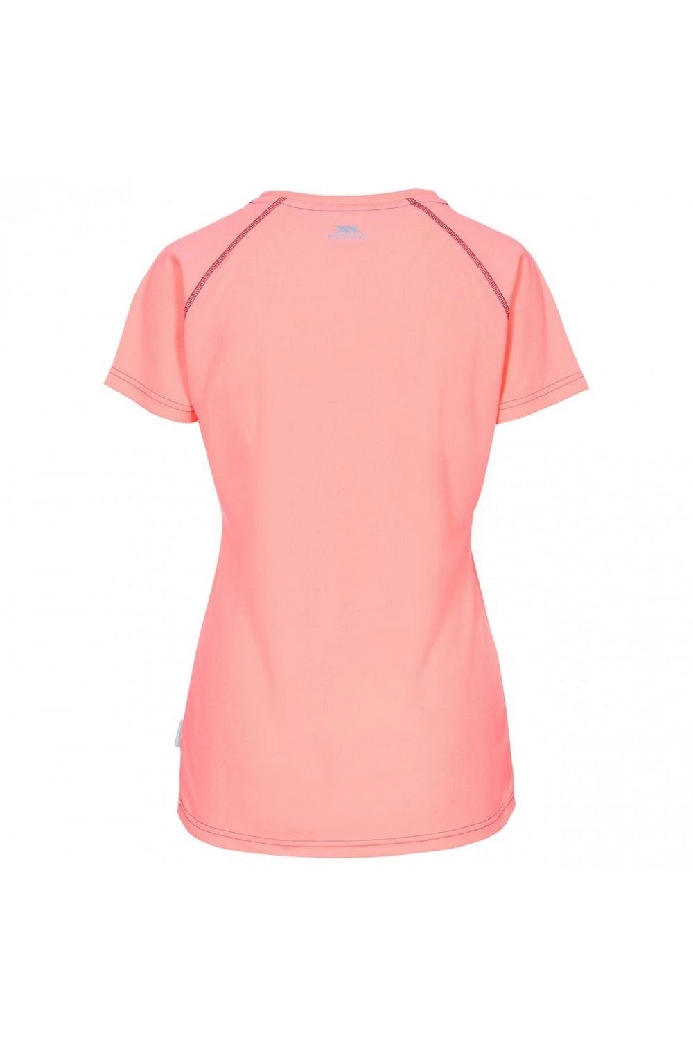 Trespass Womens/Ladies Mamo Short Sleeve Active T-Shirt (Neon Coral) - Image 2