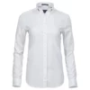Tee Jays Womens/Ladies Perfect Long Sleeve Oxford Shirt (White)