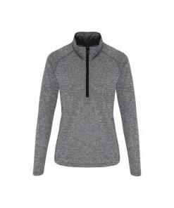 TriDri Womens/Ladies Long Sleeve Performance Quarter Zip Top