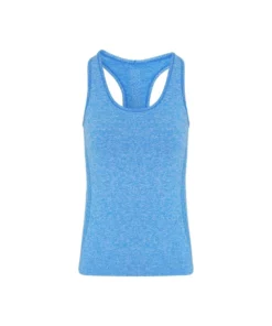 TriDri Womens/Ladies Seamless 3D Fit Multi Sport Sculpt Undershirt (Sapphire Blue)