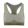 TriDri Womens/Ladies Seamless 3D Fit Multi Sport Sculpt Bra (Olive Green)