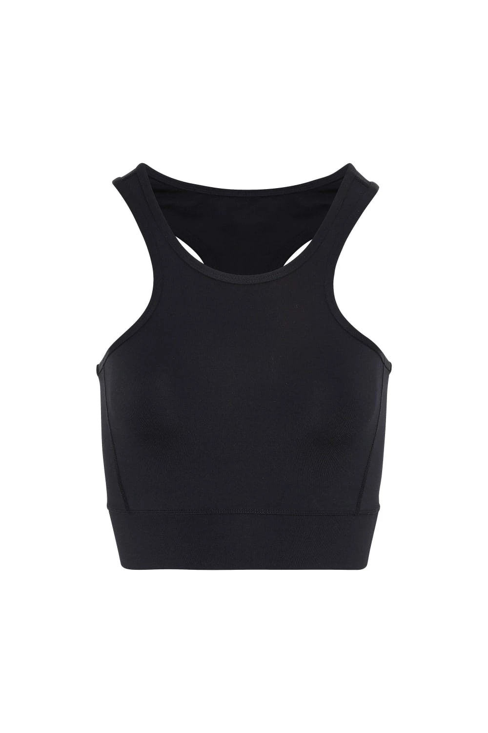 TriDri Womens/Ladies Performance Sports Mid Length Bra (Black)