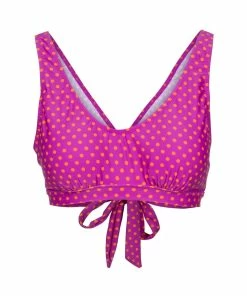 Trespass Womens/Ladies Natalia Bikini Top (Purple Orchid Spot)
