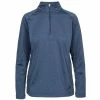 TRESPASS Womens/Ladies Zirma Long Sleeve Active Top - Navy Marl