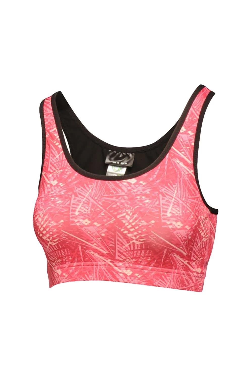 Regatta Womens/Ladies Asana Sports Bra - Hot Pink Print - Image 4