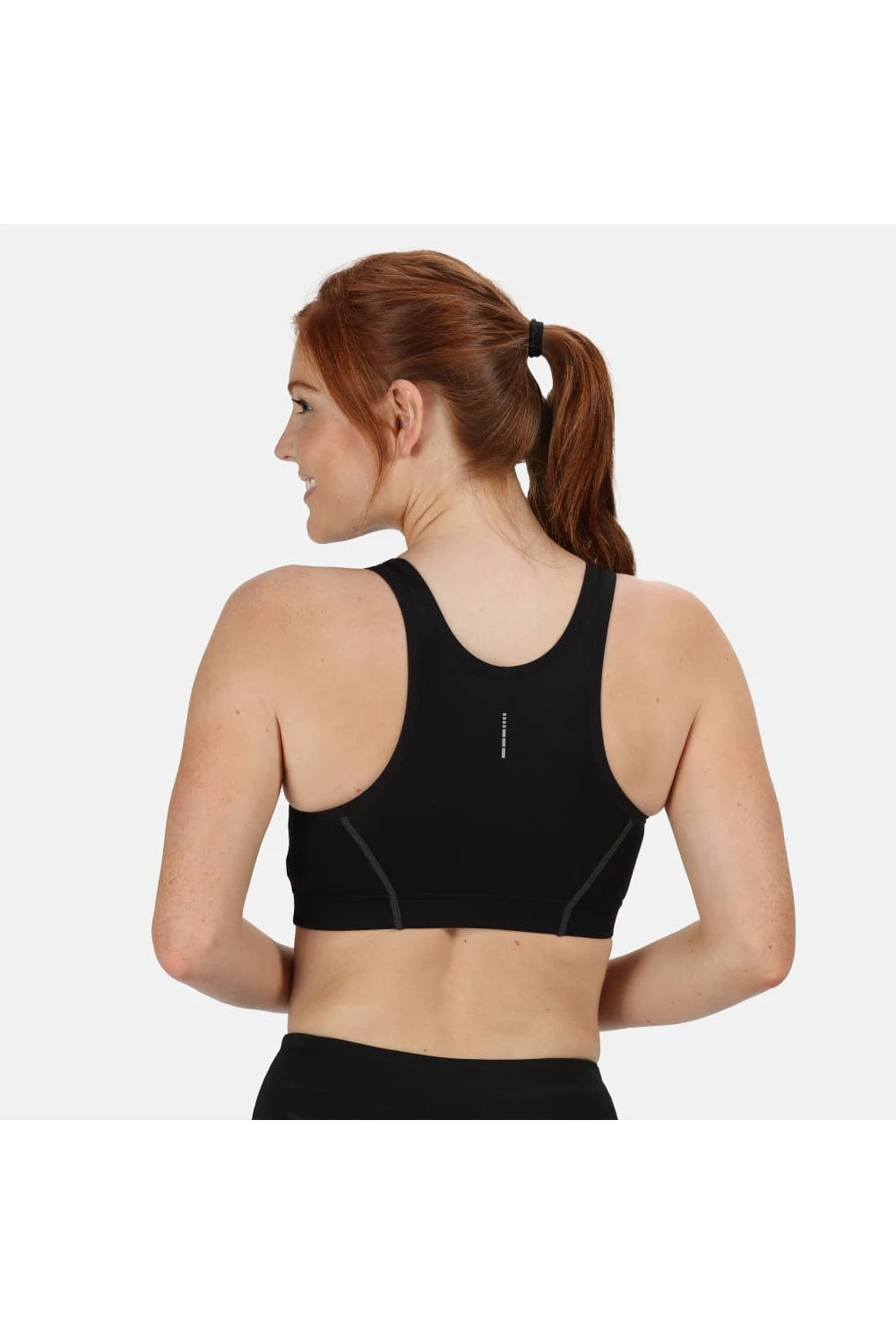 Regatta Womens/Ladies Asana Sports Bra - Black - Image 3