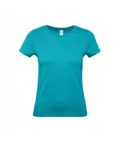 B&C B&C Womens/Ladies E150 T-Shirt (Real Turquoise)