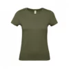 B&C B&C Womens/Ladies E150 T-Shirt (Urban Khaki)