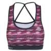 Trespass Womens/Ladies Esme Sports Bra (Berry Print)
