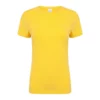 SKINNI FIT Womens/Ladies Feel Good Stretch Short Sleeve T-Shirt (Yellow)