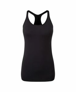 TriDri Womens/Ladies Seamless 3D Fit Sculpt Vest (Black)