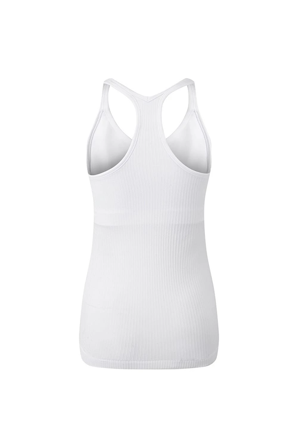 TriDri Womens/Ladies Seamless 3D Fit Sculpt Vest (White) - Image 2