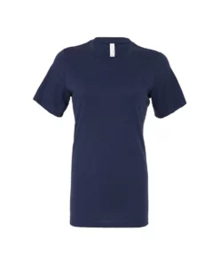 Bella + Canvas Womens/Ladies Relaxed Jersey T-Shirt - Navy