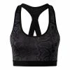 TriDri Womens/Ladies Performance Animal Printed Medium Impact Sports Bra (Snake Black)