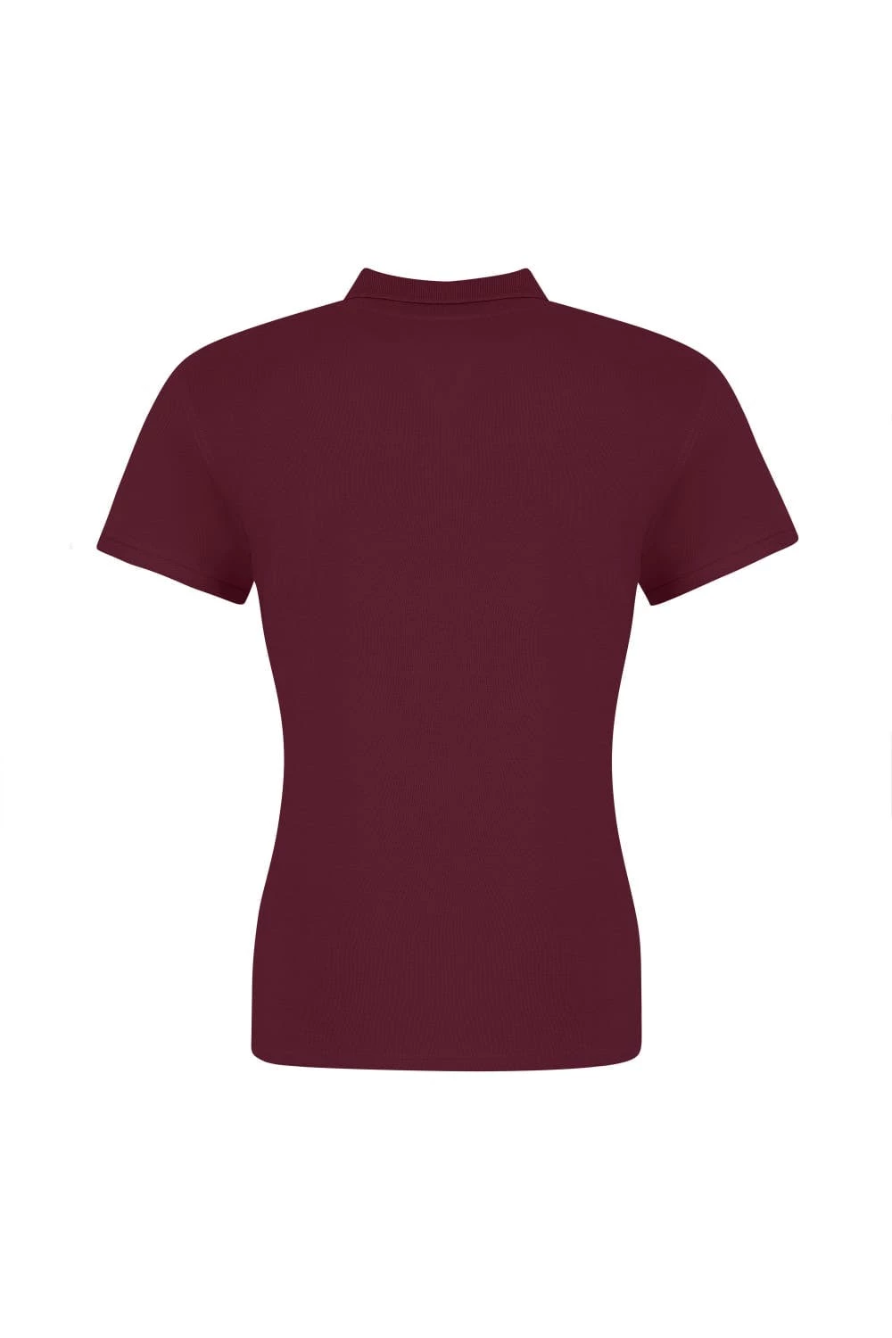 AWDis Just Polos Womens/Ladies The 100 Girlie Polo Shirt (Burgundy) - Image 2