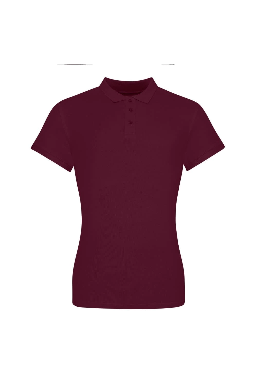 AWDis Just Polos Womens/Ladies The 100 Girlie Polo Shirt (Burgundy)
