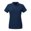Russell Womens/Ladies Pure Organic Polo (French Navy)