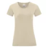 Of The Loom Fruit Of The Loom Womens/Ladies Iconic T-Shirt (Natural)