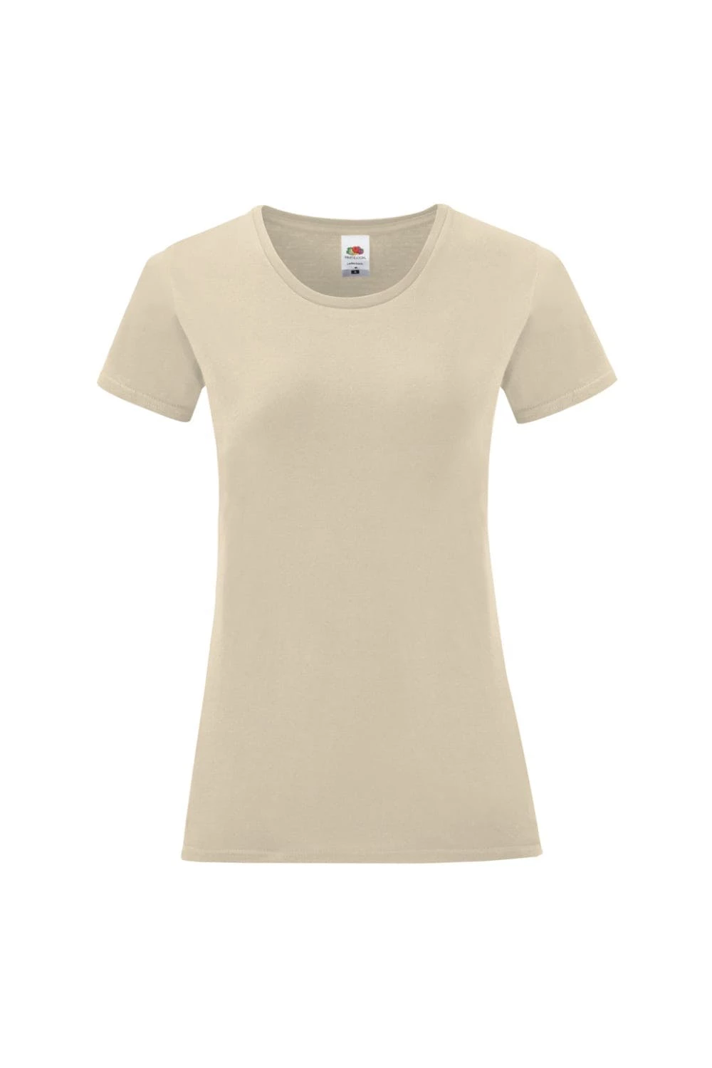 Of The Loom Fruit Of The Loom Womens/Ladies Iconic T-Shirt (Natural)