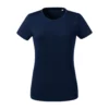 Russell Womens/Ladies Heavyweight Short-Sleeved T-Shirt (French Navy)