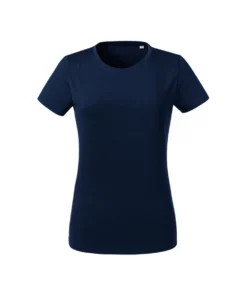 Russell Womens/Ladies Heavyweight Short-Sleeved T-Shirt (French Navy)