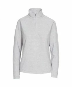 Trespass Womens/Ladies Meadows Fleece Top (Platinum)