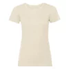 Russell Womens/Ladies Organic Short-Sleeved T-Shirt (Natural)