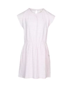 TRESPASS Girls Mesmerised Dress - Pale Pink