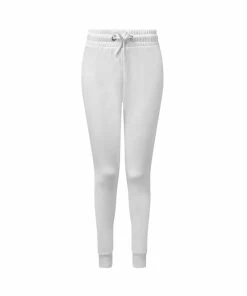 TriDri Womens/Ladies Fitted Joggers (White)