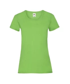 Of The Loom Fruit Of The Loom Ladies/Womens Lady-Fit Valueweight Short Sleeve T-Shirt (Pack (Lime)