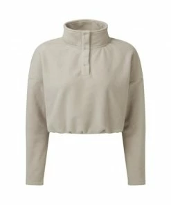 TriDri Womens/Ladies Cropped Fleece Top (Nude)