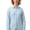 Craghoppers Womens/Ladies Fara Long-Sleeved Shirt (Mediterranean Blue)