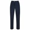 Regatta Great Outdoors Womens/Ladies Geo Softshell II Regular Leg Trousers (Navy)
