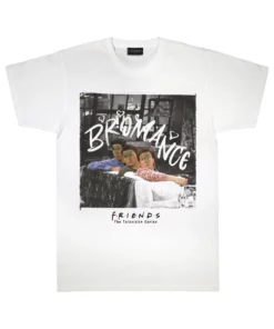 Friends Womens/Ladies Bromance Boyfriend T-Shirt (White)