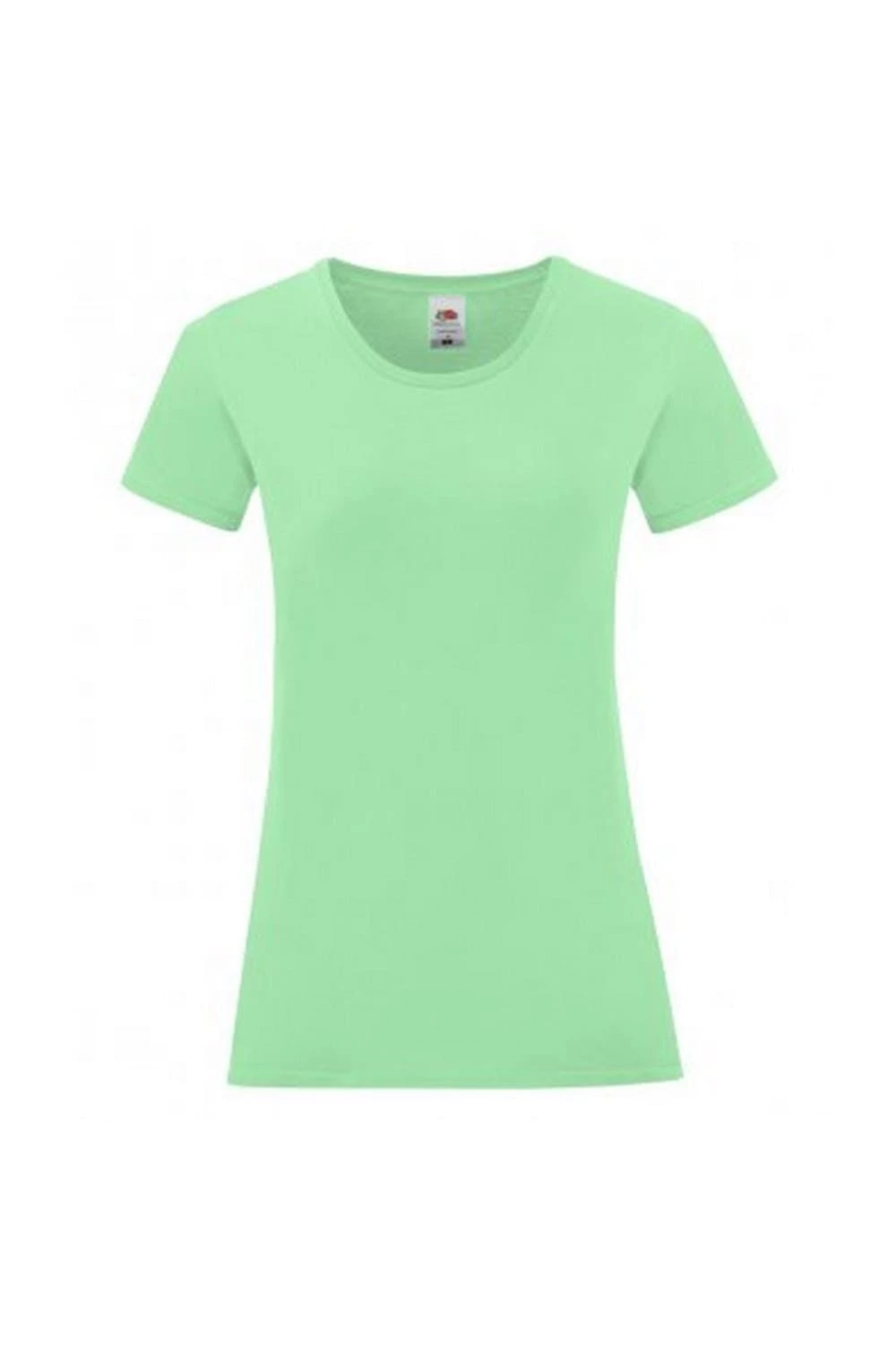 Of The Loom Fruit Of The Loom Womens/Ladies Iconic T-Shirt (Neo Mint)