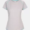 TRESPASS Women Viktoria Active T-Shirt - Platinum