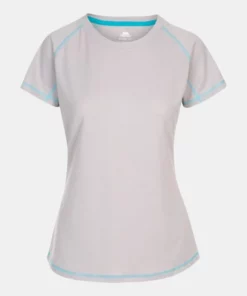 TRESPASS Women Viktoria Active T-Shirt - Platinum