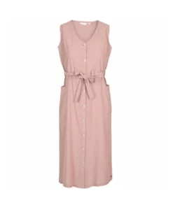 TRESPASS Womens/Ladies Sally Casual Dress - Rhubarb Red Stripe