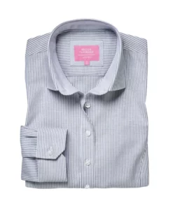 Brook Taverner Womens/Ladies Mirabel Striped Oxford Stretch Shirt