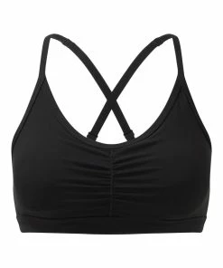 TriDri Womens/Ladies Ruched Medium Impact Sports Bra