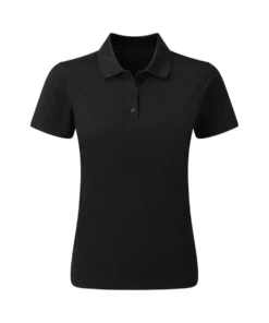 Premier® Womens/Ladies Sustainable Polo Shirt - Black