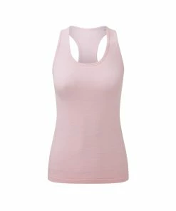 TriDri Womens/Ladies Multi Sport Melange Seamless 3D Undershirt (Light Pink)